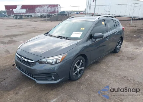 2021 Subaru Impreza Premium 5-Door из США, поврежденный, VIN 4S3GTAD67M3711211
